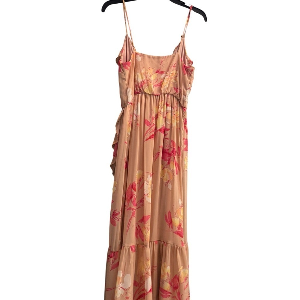 Lush Floral Maxi Dress - nude blush - Picture 3 of 4